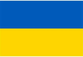 Ukraine Flagge